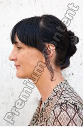 Head Woman Average Street photo references